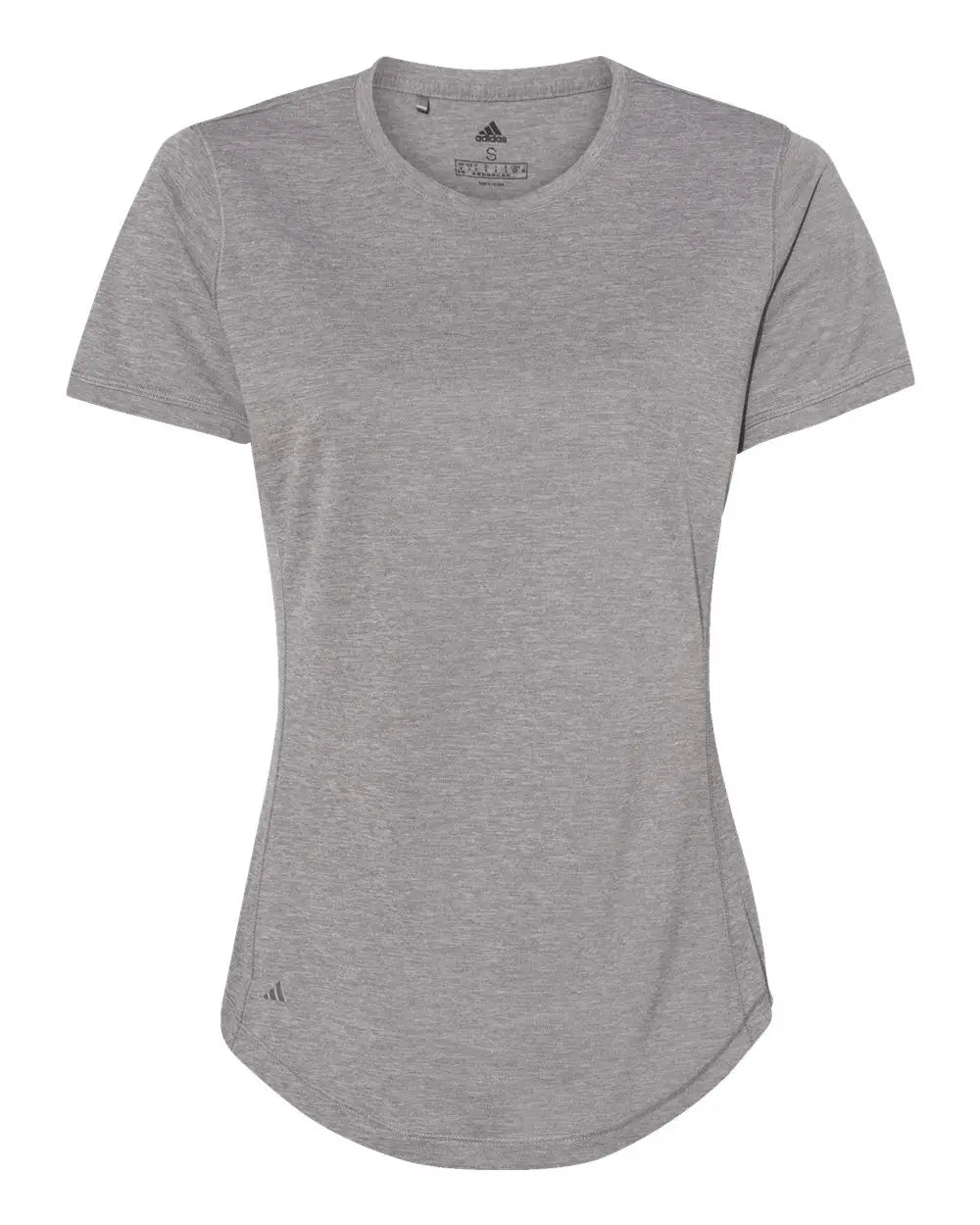Adidas A377 Women’s Sport T-shirt - Grey Three Heather - Gray / s
