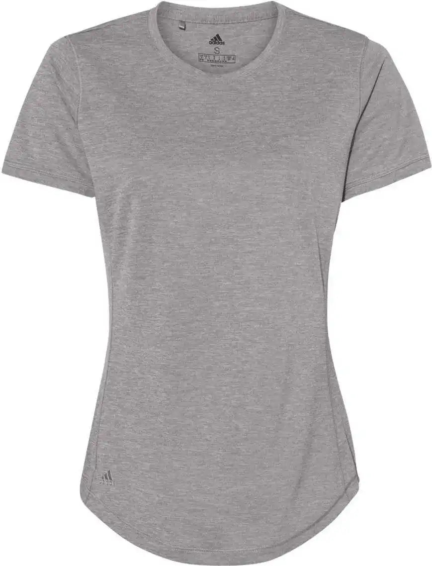 Adidas A377 Women’s Sport t Shirt Grey Three Heather