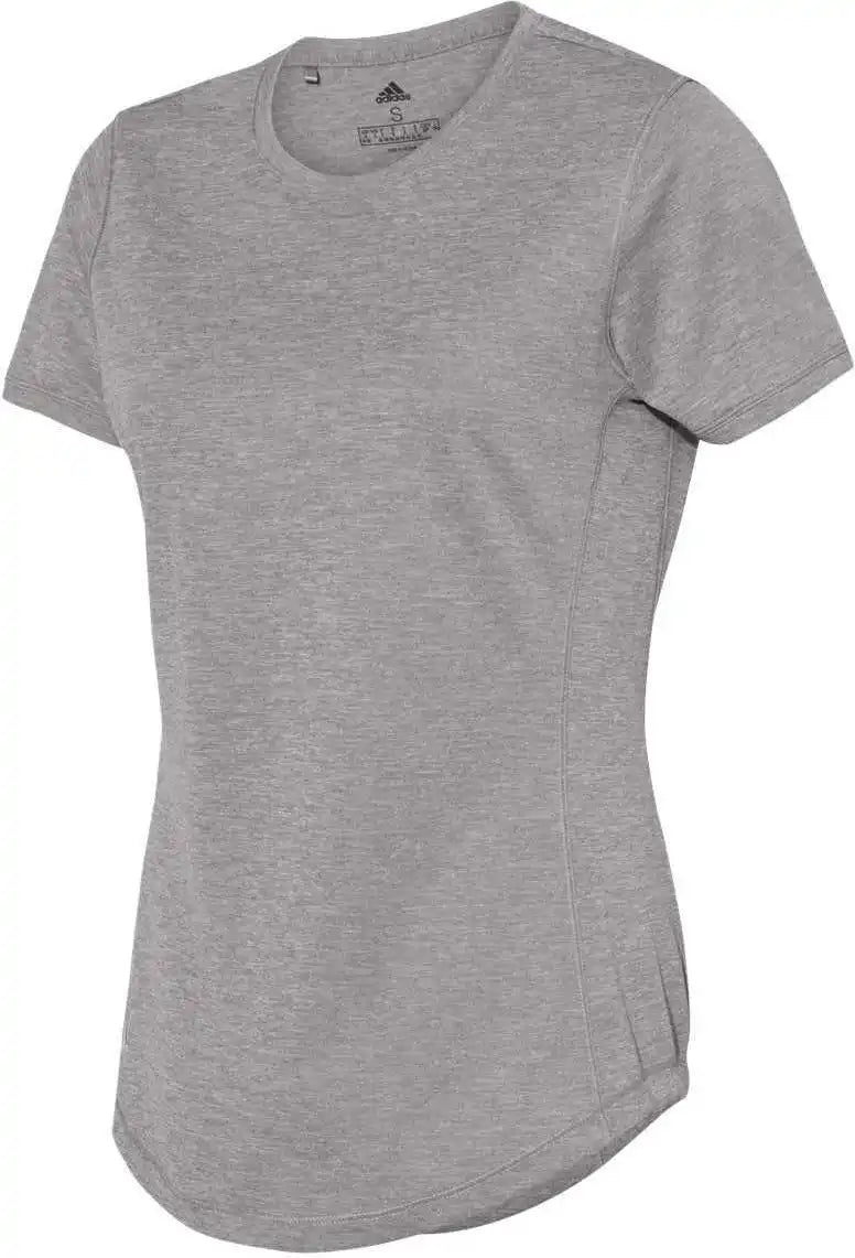 Adidas A377 Women’s Sport t Shirt Grey Three Heather