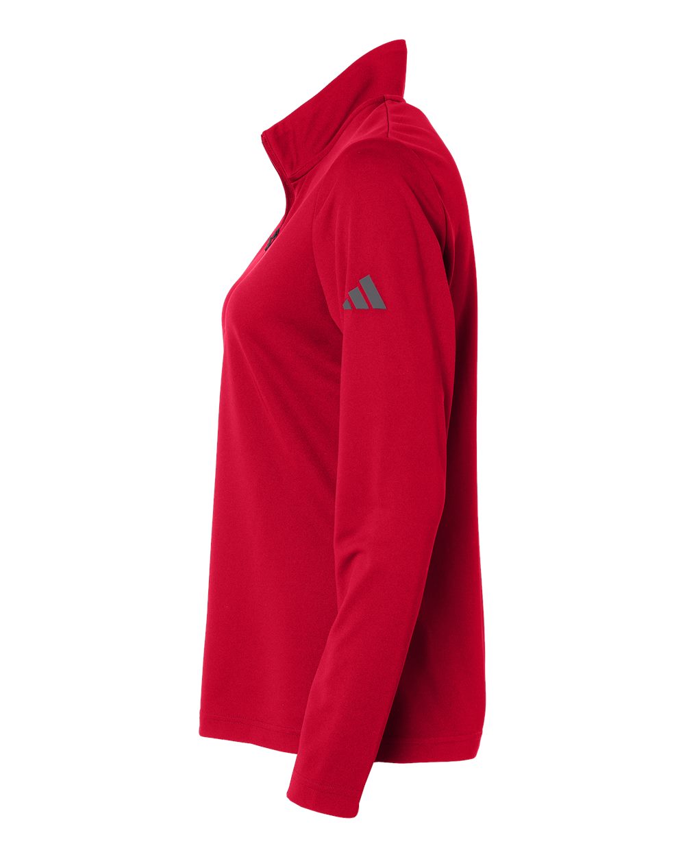 Adidas A400 Women’s Lightweight Quarter-zip Pullover - Power Red