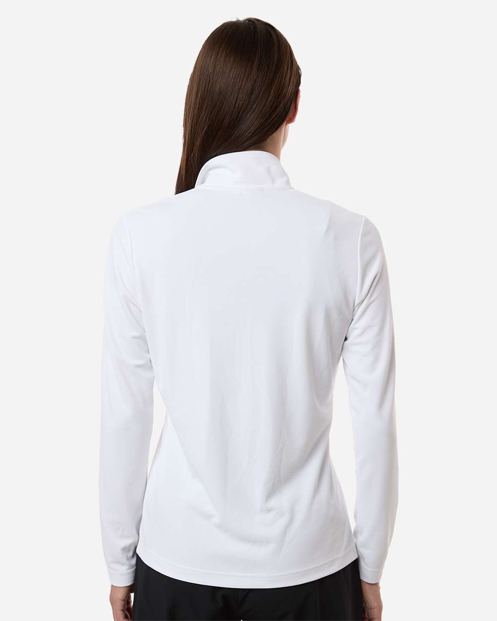 Adidas A400 Women’s Lightweight Quarter-zip Pullover - White