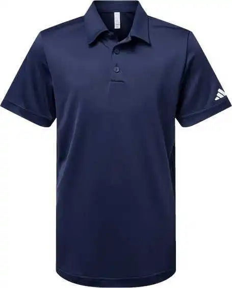 Adidas A4000 Youth Performance Polo Collegiate Navy
