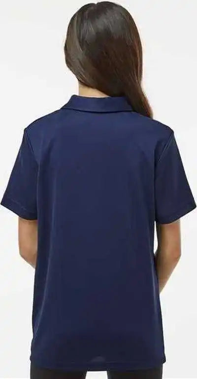 Adidas A4000 Youth Performance Polo Collegiate Navy