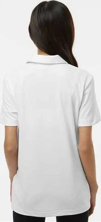 Adidas A4000 Youth Performance Polo - White