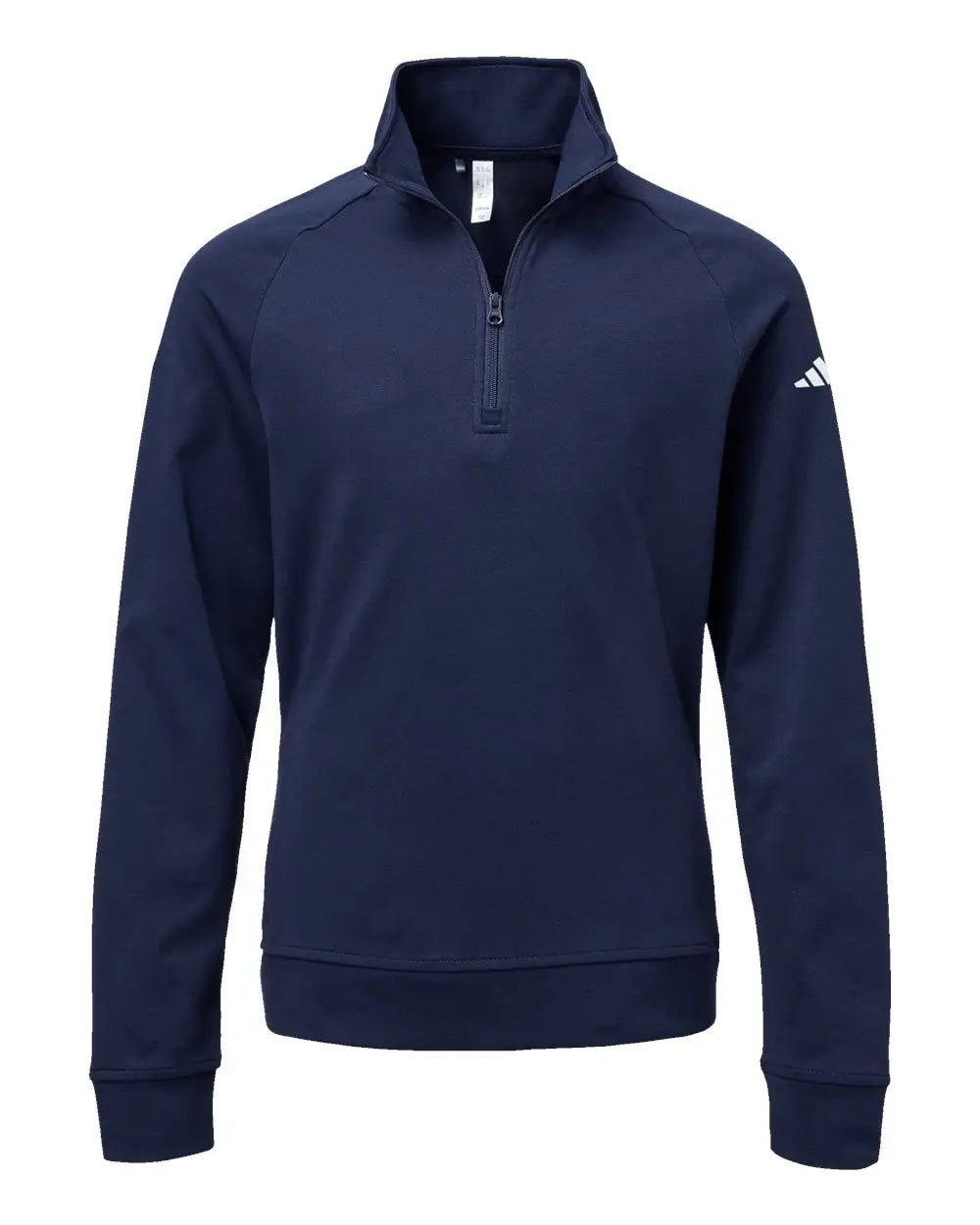 Adidas A4001 Youth Quarter-zip Pullover - Collegiate Navy - Xs