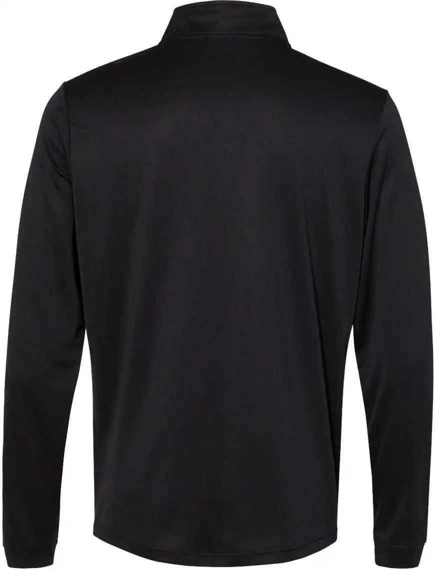 Adidas A401 Lightweight Quarter Zip Pullover Black