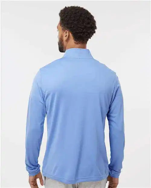 Adidas A401 Lightweight Quarter-zip Pullover - Blue Fusion