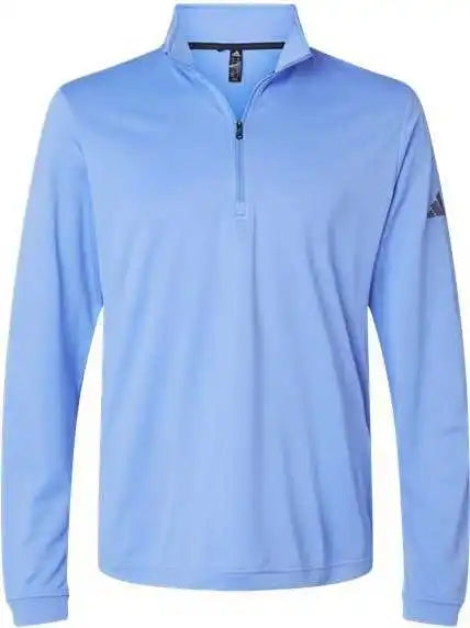 Adidas A401 Lightweight Quarter-zip Pullover - Blue Fusion