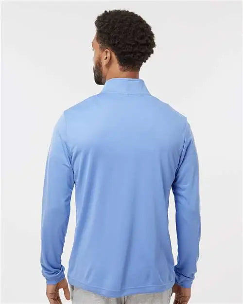 Adidas A401 Lightweight Quarter-zip Pullover - Blue Fusion