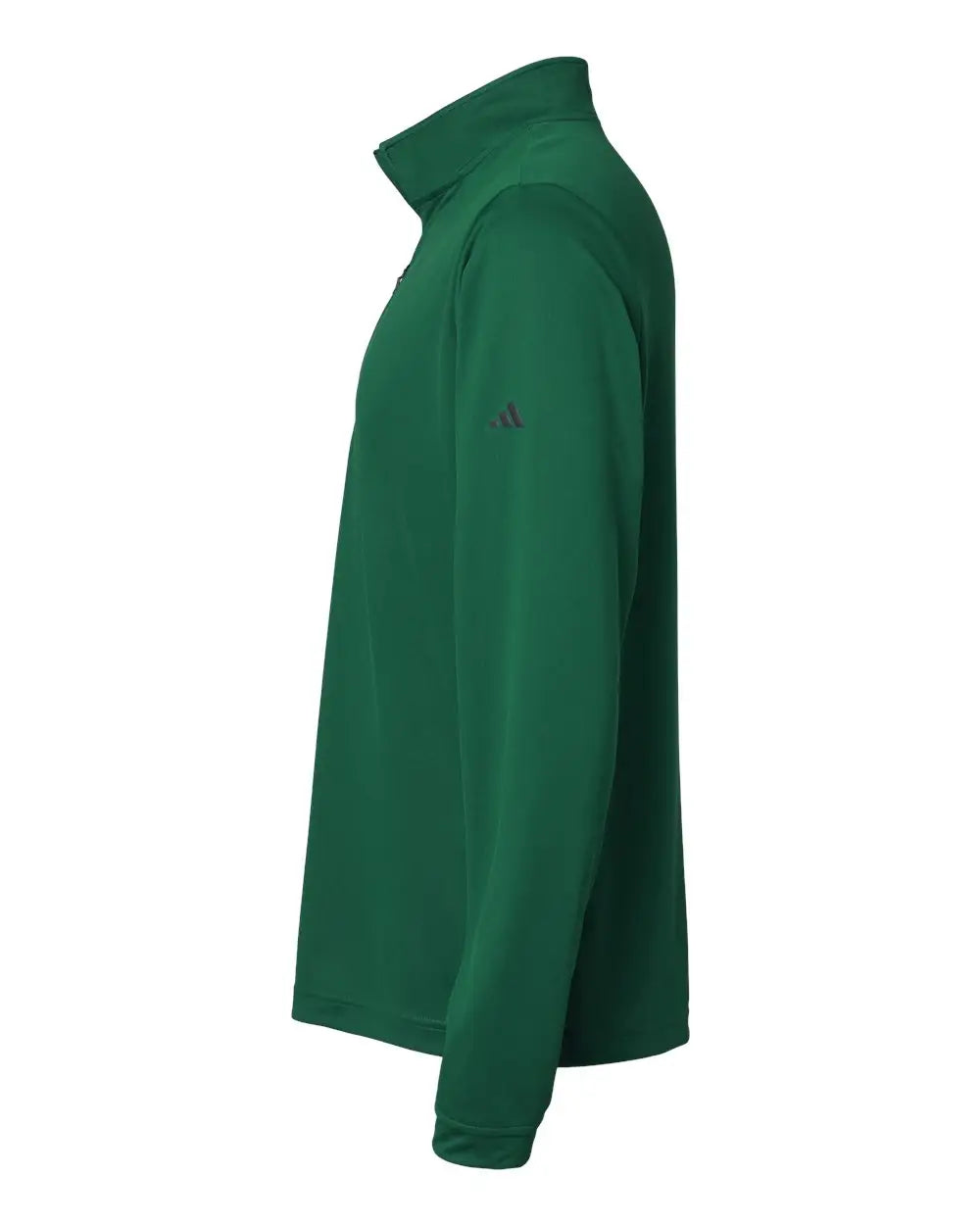 Adidas A401 Lightweight Quarter-zip Pullover - Collegiate Green