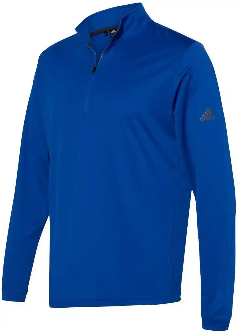 Adidas A401 Lightweight Quarter Zip Pullover Collegiate Royal