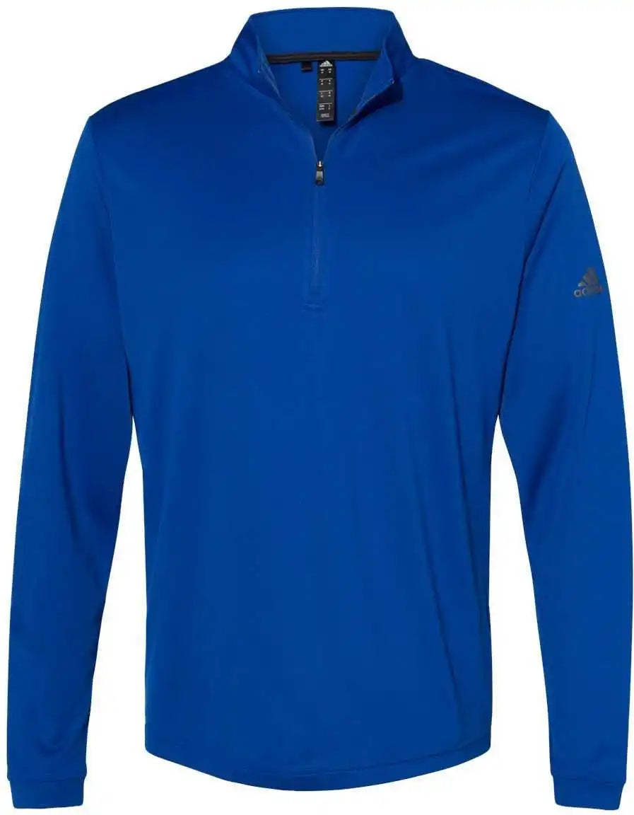 Adidas A401 Lightweight Quarter Zip Pullover Collegiate Royal