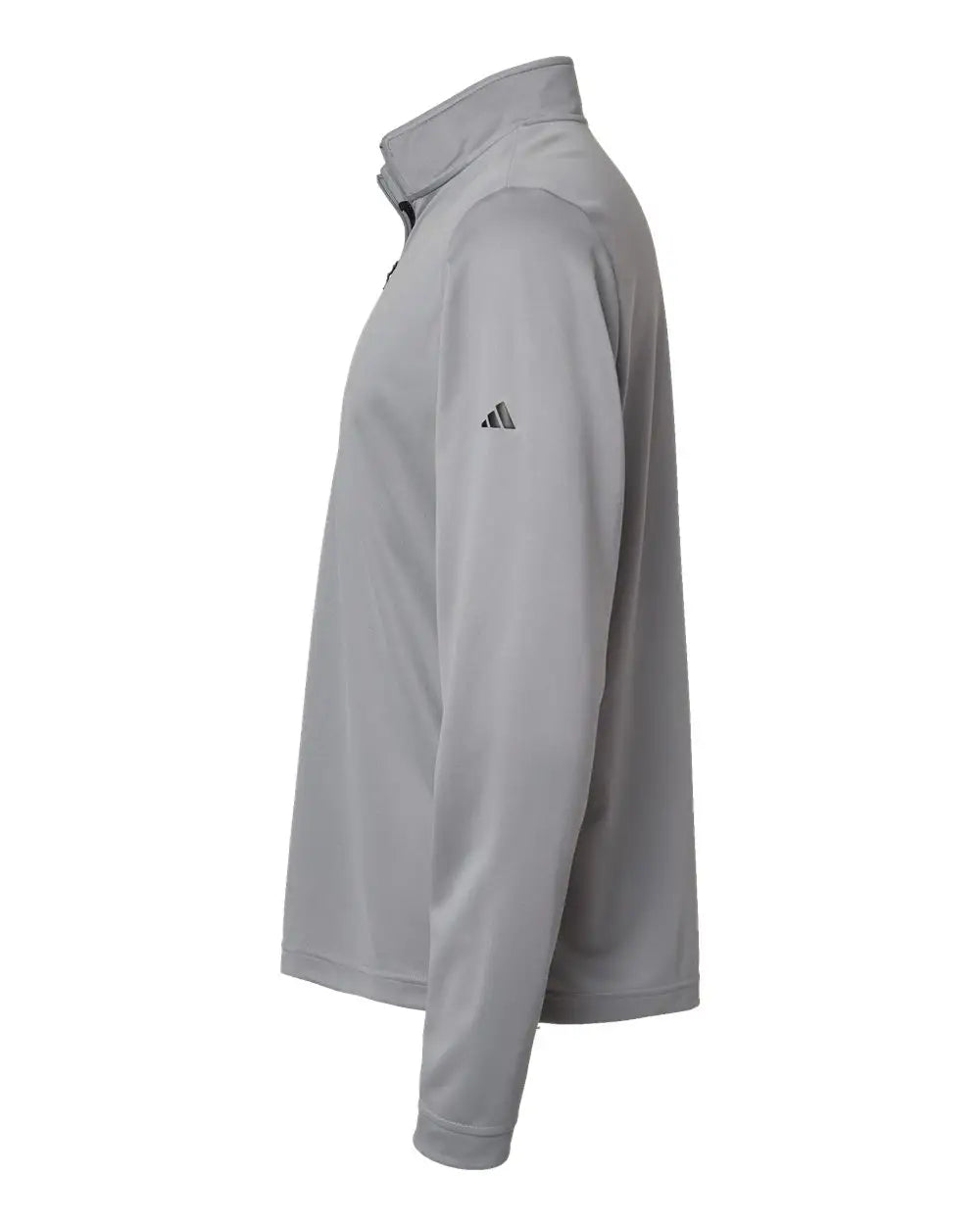Adidas A401 Lightweight Quarter-zip Pullover - Grey Three