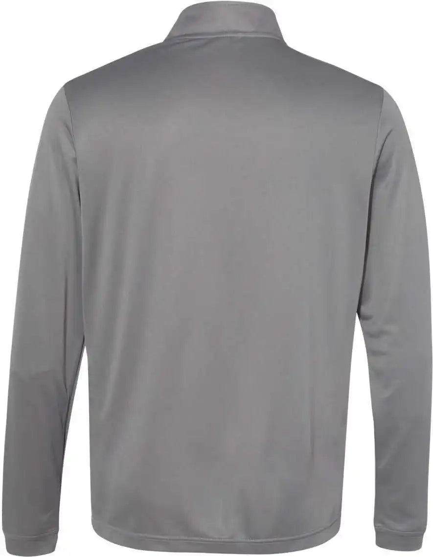 Adidas A401 Lightweight Quarter Zip Pullover Grey Three