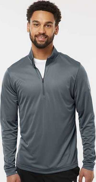 Adidas A401 Lightweight Quarter-zip Pullover - Onix
