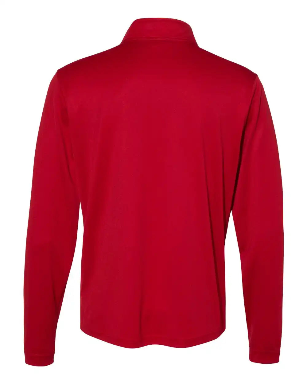 Adidas A401 Lightweight Quarter-zip Pullover - Power Red - Xs