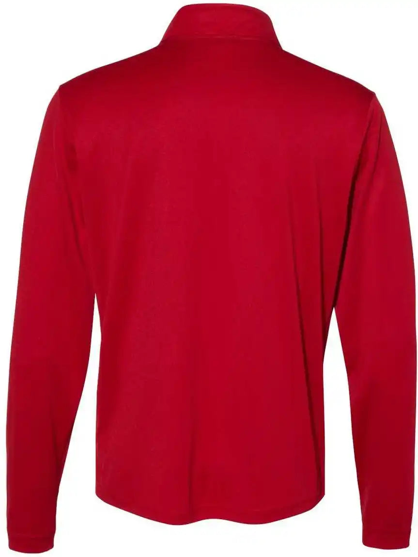 Adidas A401 Lightweight Quarter Zip Pullover Power Red
