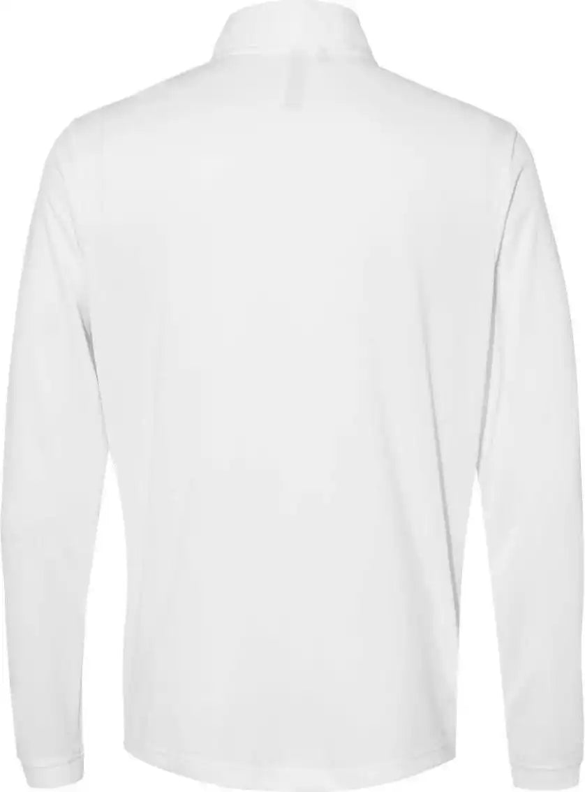 Adidas A401 Lightweight Quarter Zip Pullover White