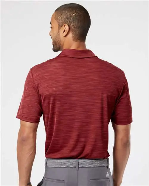 Adidas A402 Mãlange Polo - Collegiate Burgundy Melange