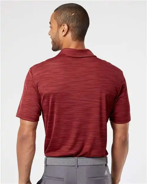 Adidas A402 Mélange Polo - Collegiate Burgundy Melange