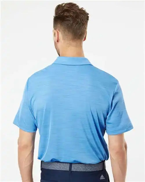 Adidas A402 Mélange Polo - Lucky Blue Melange