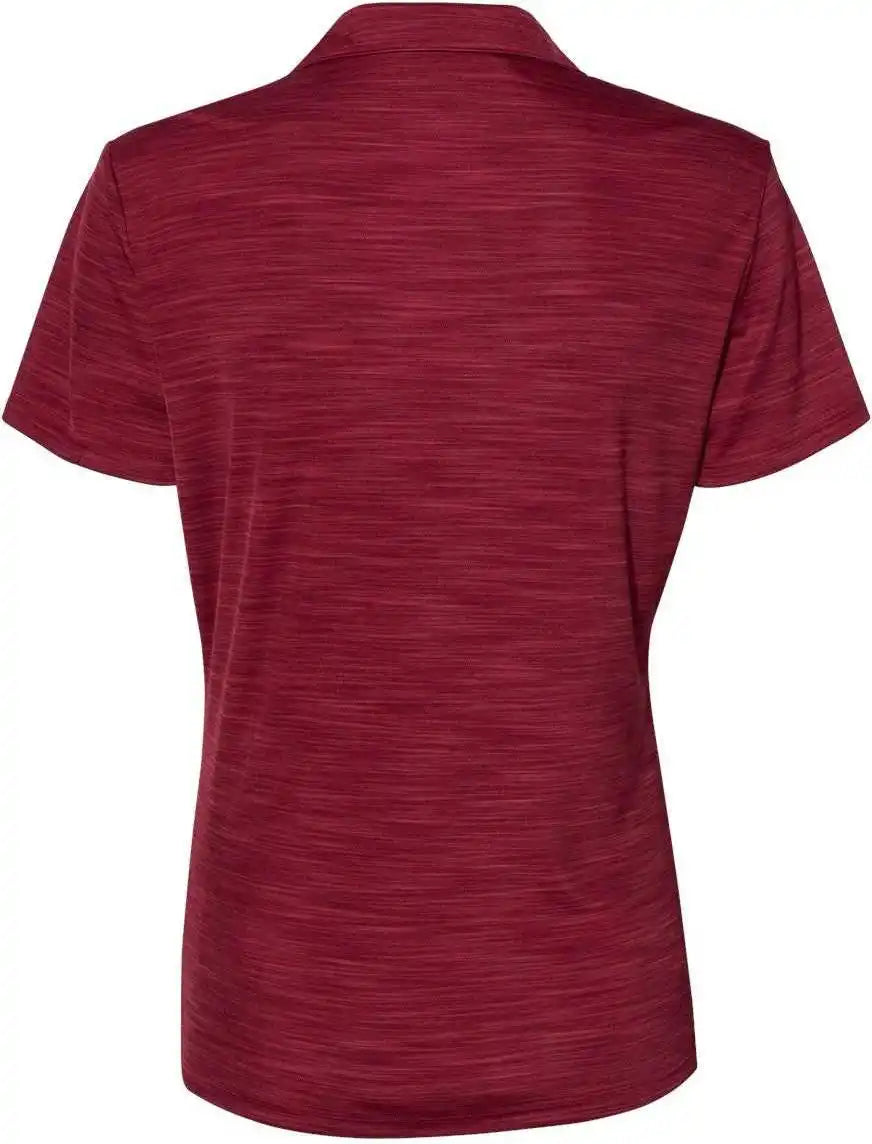 Adidas A403 Women’s M??lange Sport Shirt - Collegiate Burgundy Melange