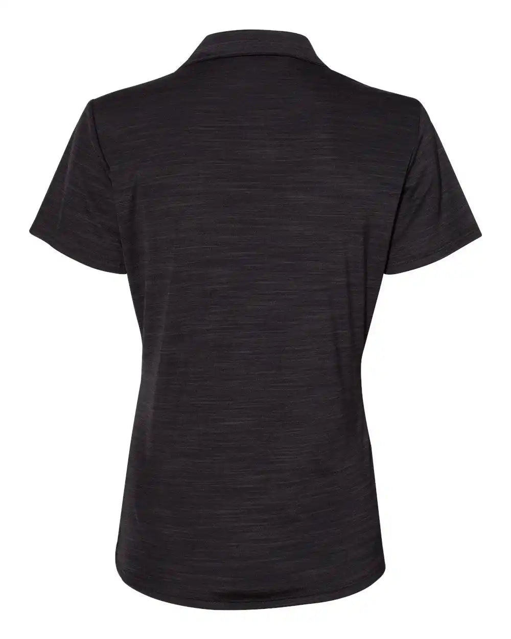 Adidas A403 Women’s Mélange Polo - Black Melange - l