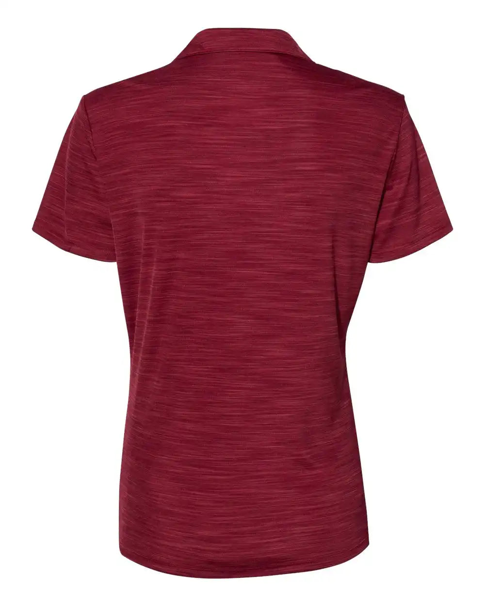 Adidas A403 Women’s Mélange Polo - Collegiate Burgundy Melange - Xl
