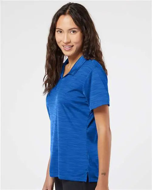 Adidas A403 Women’s Mélange Polo - Collegiate Royal Melange