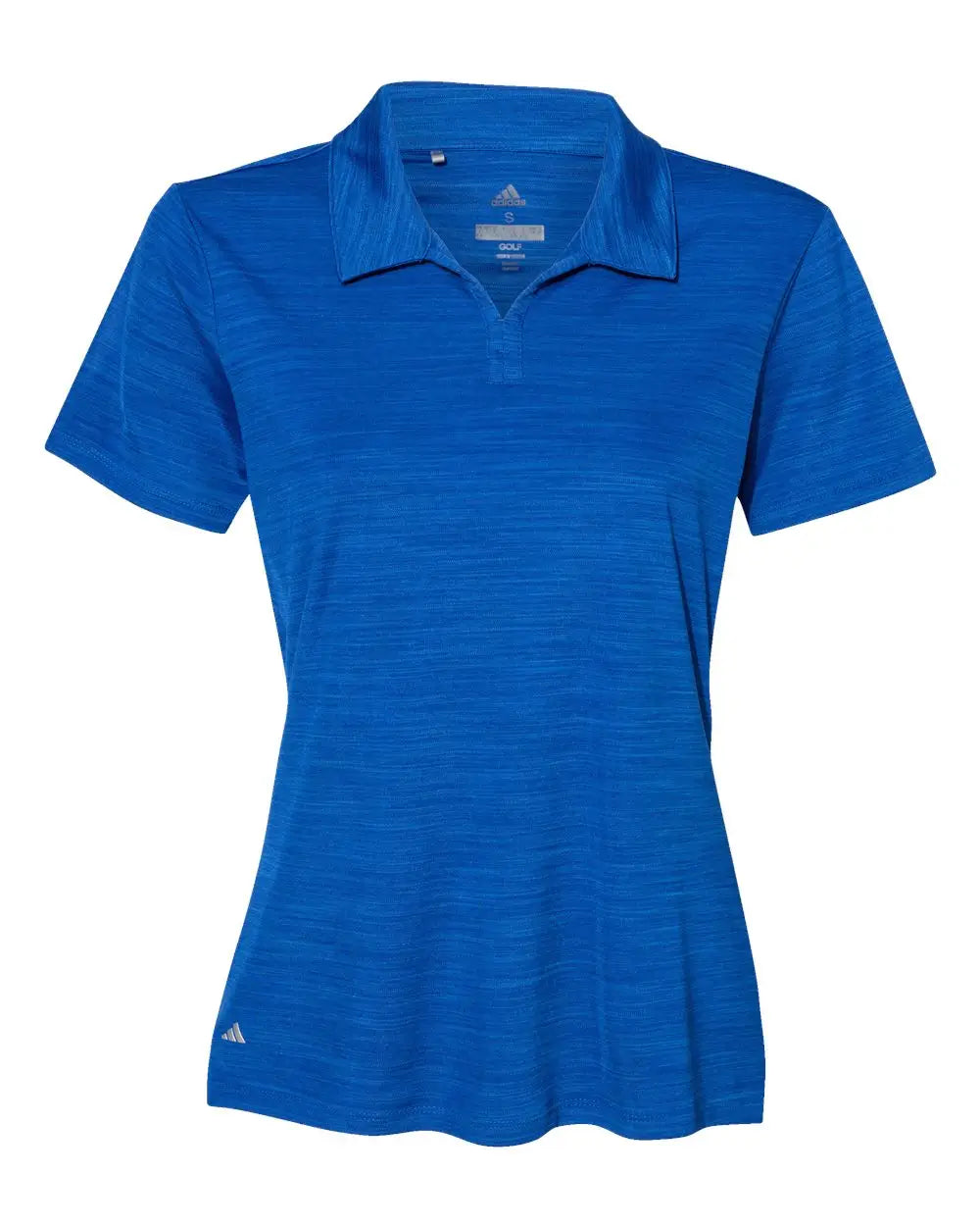 Adidas A403 Women’s Mélange Polo - Collegiate Royal Melange - s