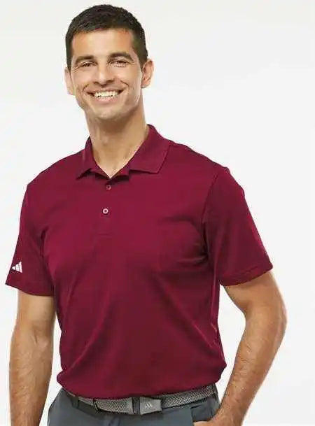 Adidas A430 Basic Sport Polo Collegiate Burgundy