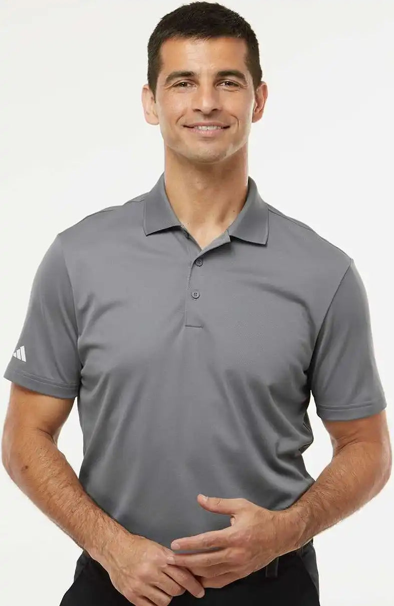 Adidas A430 Basic Sport Polo Gray Three