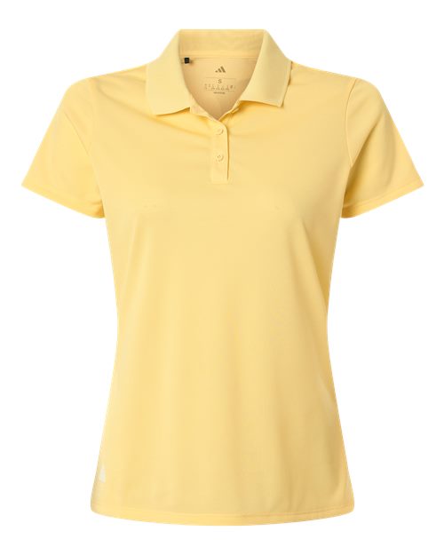 Adidas A431 Women’s Basic Sport Polo - Almost Yellow