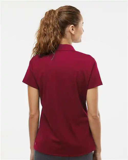 Adidas A431 Women’s Basic Sport Polo Collegiate Burgundy