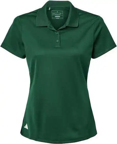 Adidas A431 Women’s Basic Sport Polo Collegiate Green