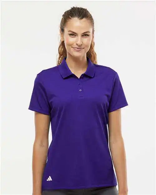 Adidas A431 Women’s Basic Sport Polo Collegiate Purple