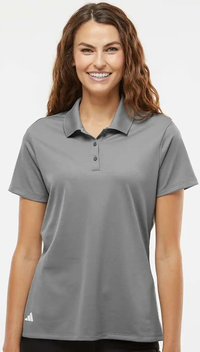 Adidas A431 Women’s Basic Sport Polo Gray Three