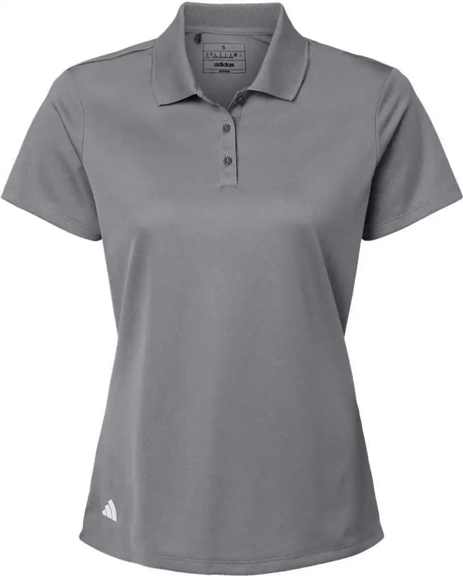 Adidas A431 Women’s Basic Sport Polo Gray Three