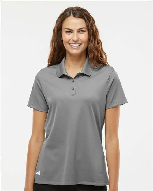 Adidas A431 Women’s Basic Sport Polo - Grey Three