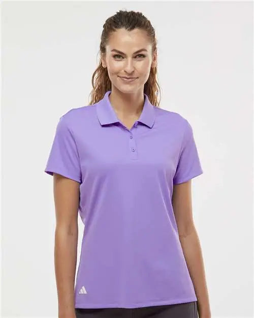 Adidas A431 Women’s Basic Sport Polo - Light Flash Purple