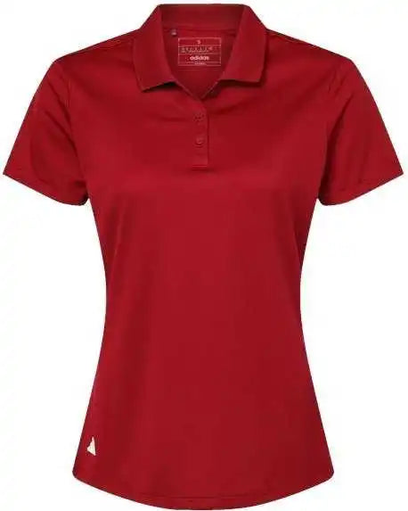 Adidas A431 Women’s Basic Sport Polo - Power Red