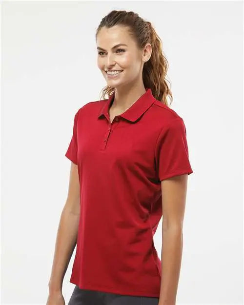 Adidas A431 Women’s Basic Sport Polo - Power Red