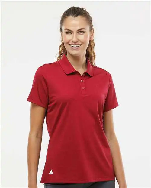 Adidas A431 Women’s Basic Sport Polo - Power Red