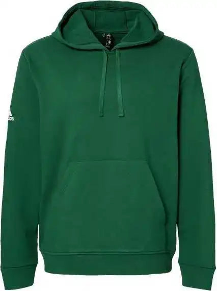 Adidas A432 Fleece Hooded Sweatshirt Collegiate Green