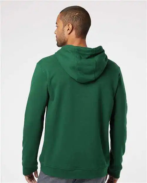 Adidas A432 Fleece Hooded Sweatshirt Collegiate Green