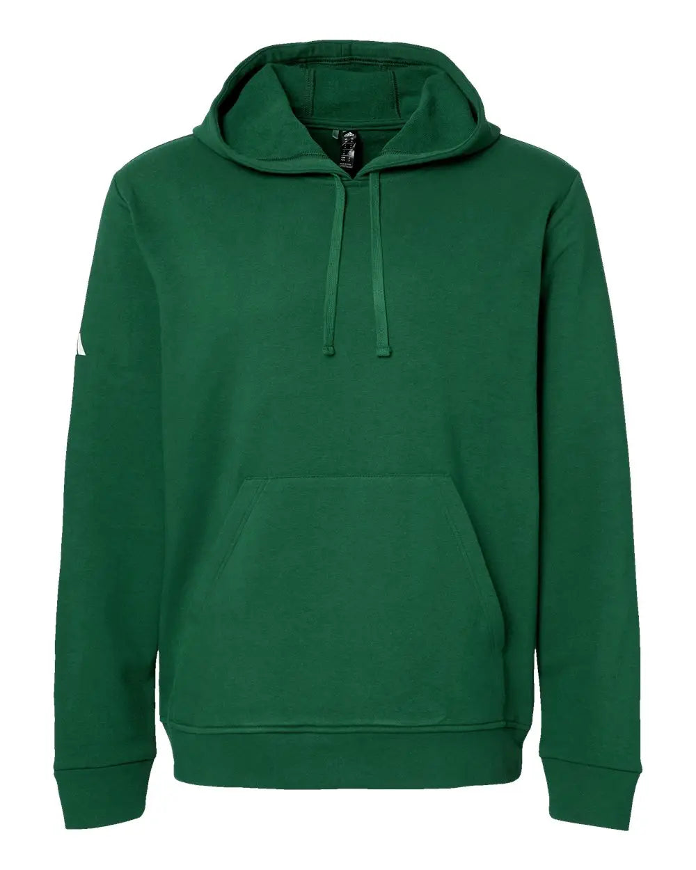 Adidas A432 Fleece Hooded Sweatshirt - Collegiate Green - Xs