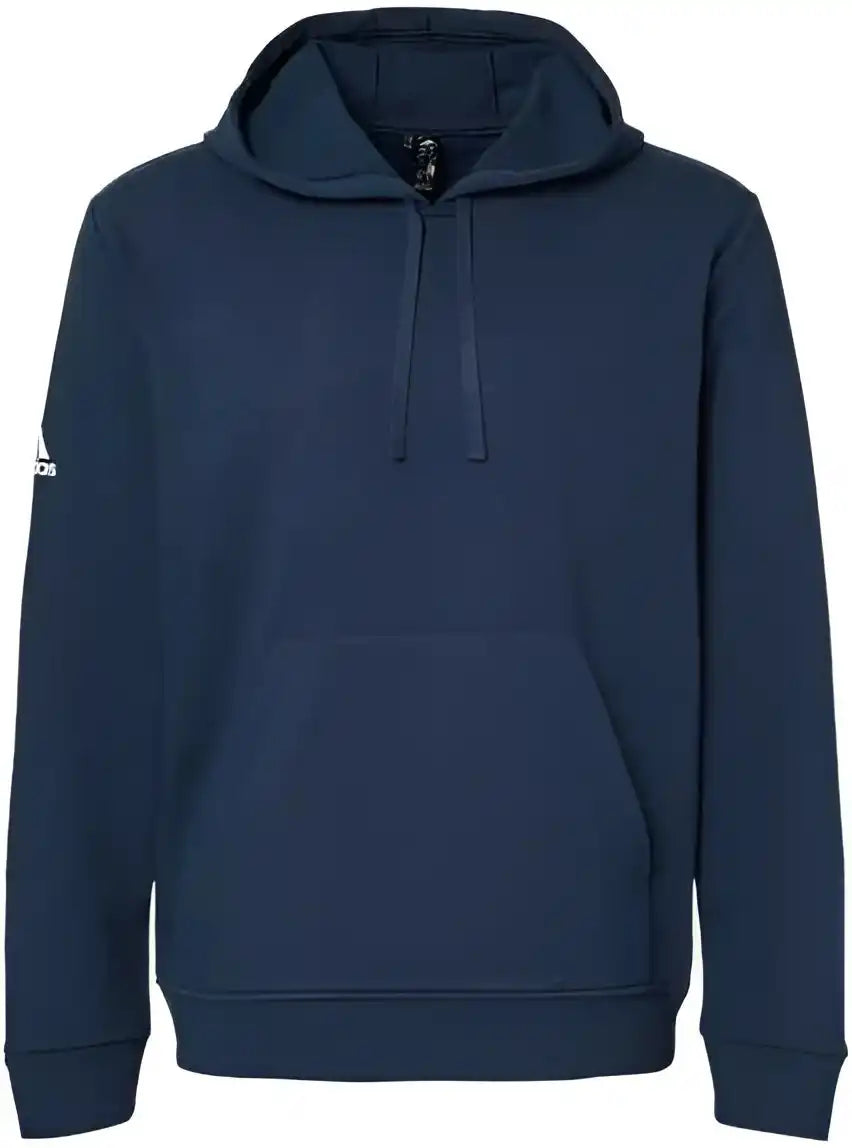 Adidas A432 Fleece Hooded Sweatshirt Collegiate Navy