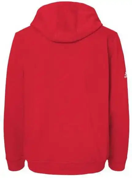 Adidas A432 Fleece Hooded Sweatshirt Red