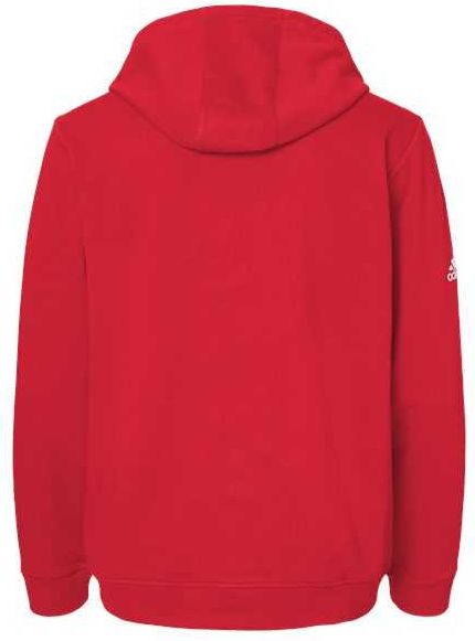 Adidas A432 Fleece Hooded Sweatshirt - Red