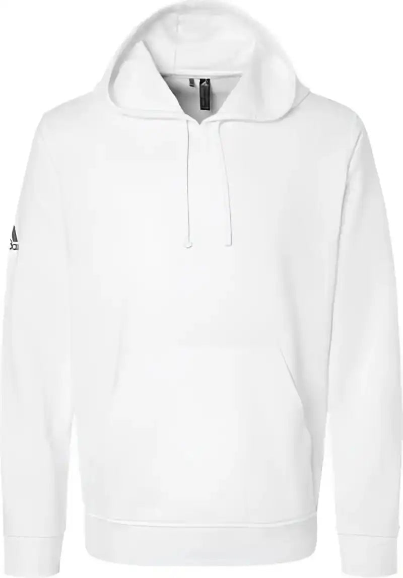 Adidas A432 Fleece Hooded Sweatshirt - White